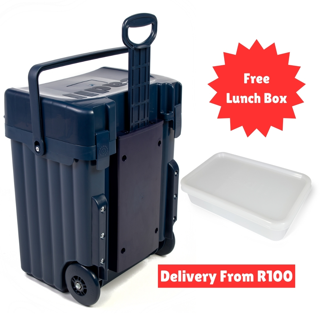Cadii School Bag With Free Lunch Box Navy
