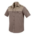 MEN’S KALAHARI SHIRT S/S – BARK & PUTTY