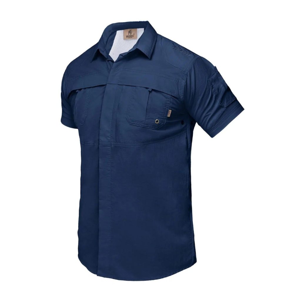 MEN’S GARIEP SHIRT S/S – NAVY
