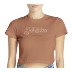 Ladies Crop Top – Caramel