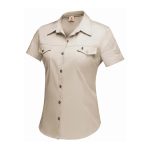 LADIES KALAHARI SHIRT S/S – STONE