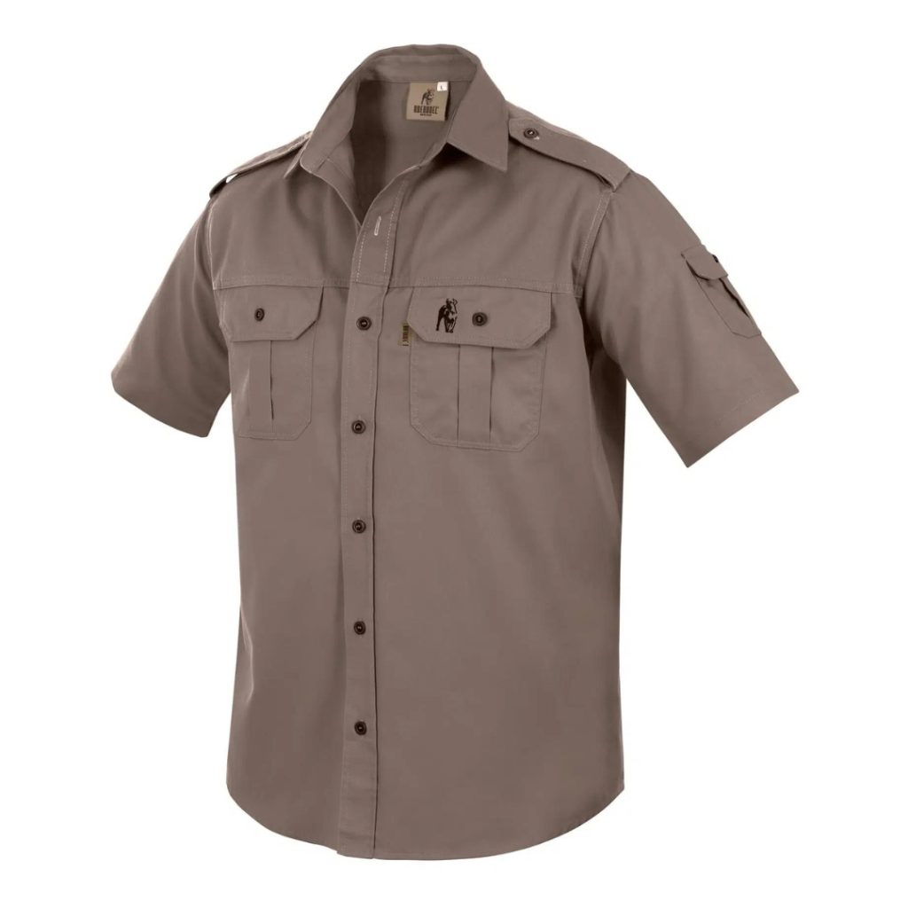 MEN’S KALAHARI SHIRT S/S – BARK