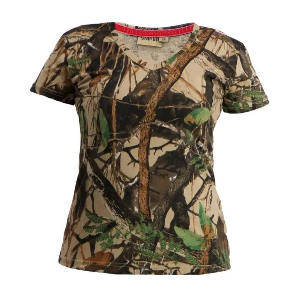 Ladies-Short Sleeve T Shirt – 3D