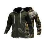Soft Shell Reversible Hoody – 3D/Olive