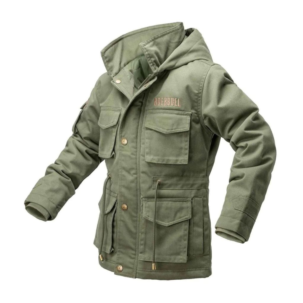 KIDS KALAHARI PARKA JACKET – OLIVE