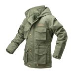 KIDS KALAHARI PARKA JACKET – OLIVE