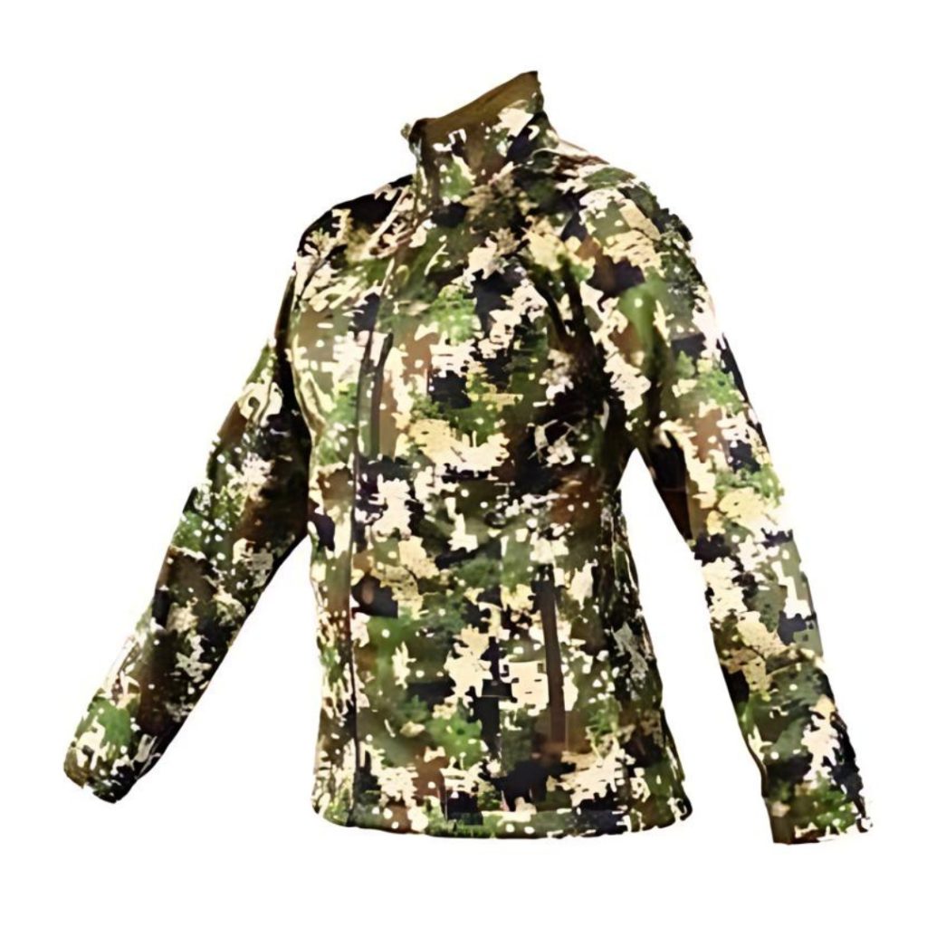 Ladies Soft Shell Zipper Pixelate