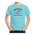 KIDS PREMIUM COTTON T-SHIRT PRINTED – LIGHT BLUE “BAKKIE”