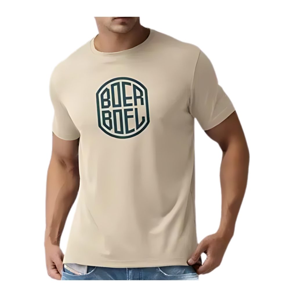 Premium T-Shirt Printed – Stone “BOERBOEL”