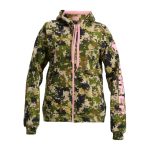 Ladies Reactor Fleece Hoody – Pixelate/Pink