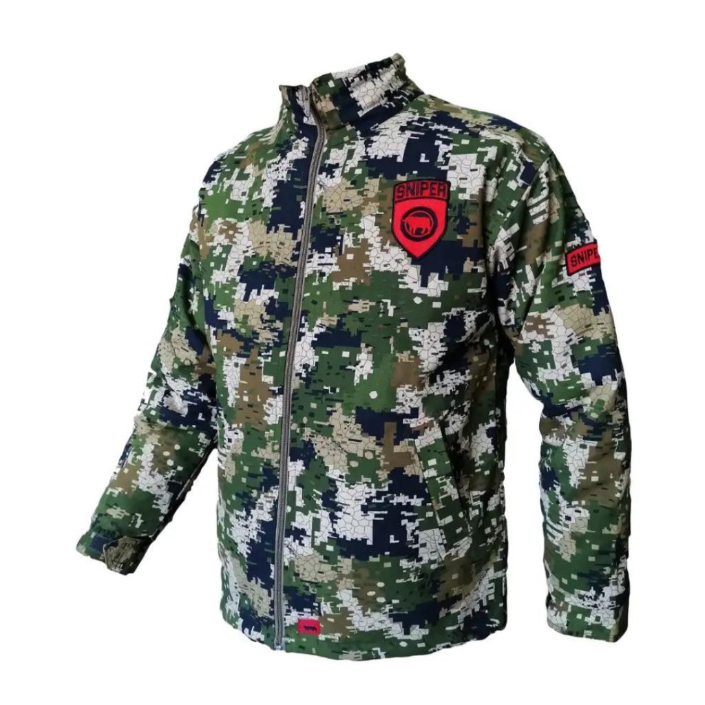 Kiddies Parka Jacket – Pixelate