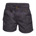 KIDS DKW SHORTS – CHARCOAL