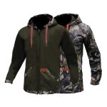 Kiddies Soft Shell Reversible Hoody – 3D/Olive