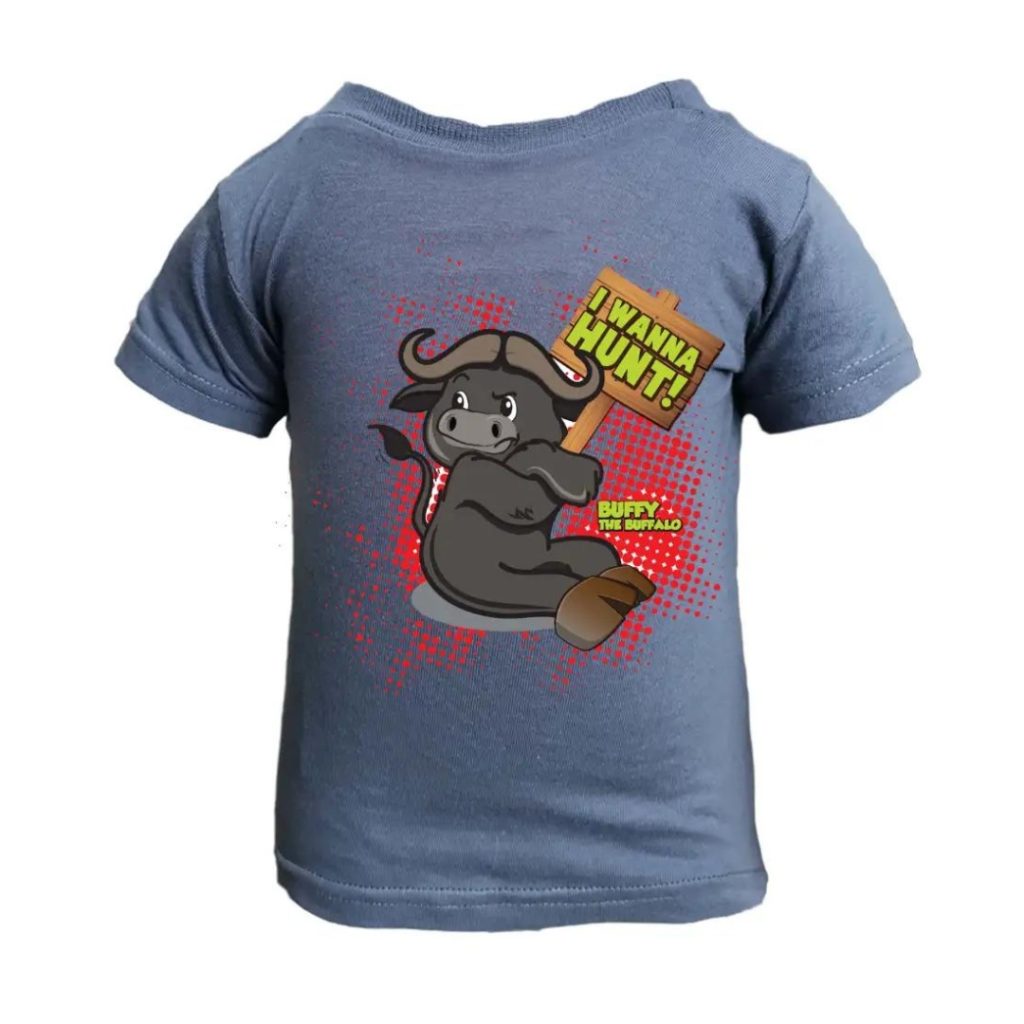 I Wanna Hunt T-Shirt - Denim