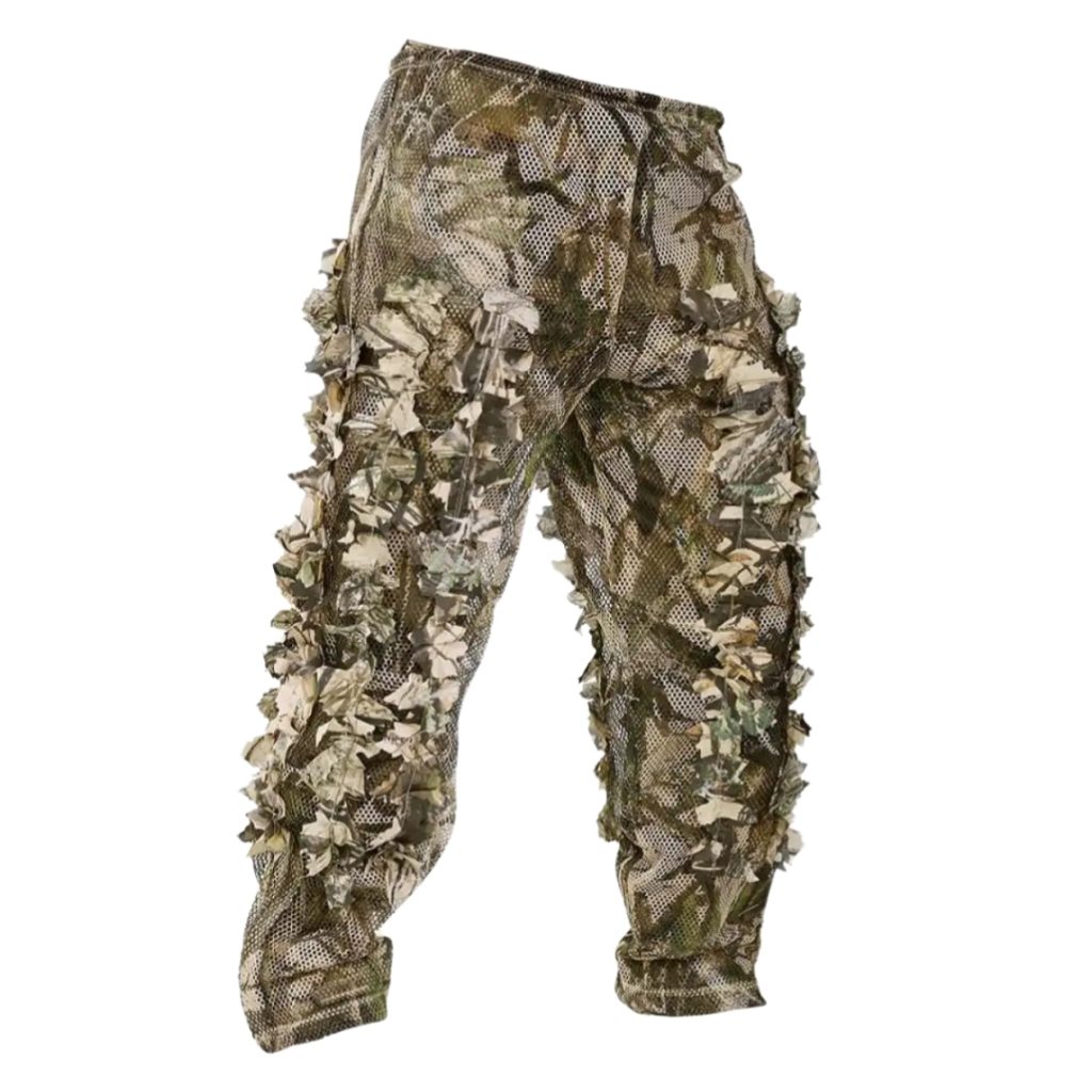 Men’s Zip Up Leafy Pants - 3D