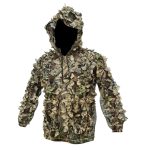 Men’s Zip Up Leafy Hooded Top - 3D