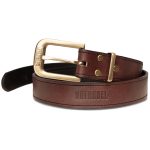 TACTICAL LEATHER BELT (HOLSTER-FRIENDLY) - BROWN