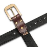 TACTICAL LEATHER BELT (HOLSTER-FRIENDLY) - BROWN