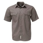 Sterling Plain Short Sleeve Shirt – Taupe