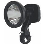 GAMEPRO BUBO ONBOARD GUNLIGHT 10W W/MOUNTS 600 LUMENS - BLACK