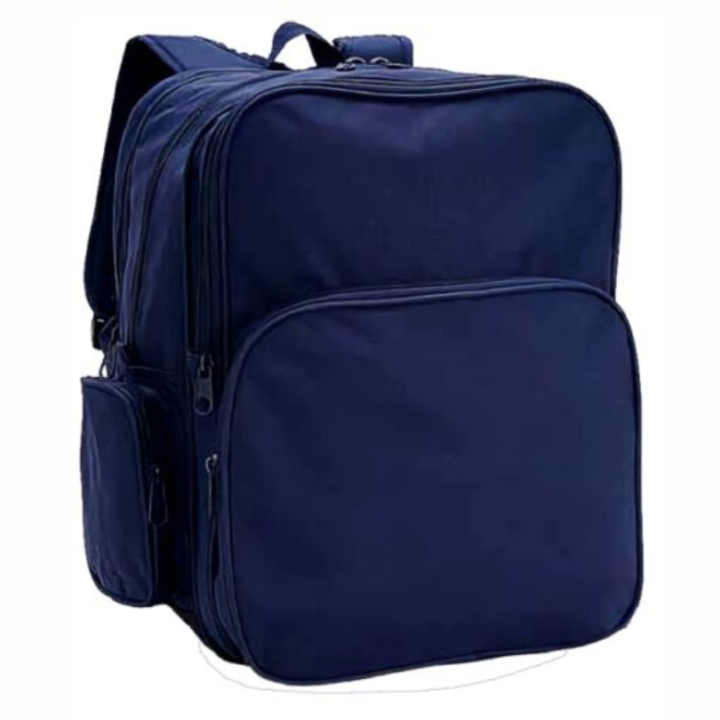 SCHOOL MATE PLAIN 600D DIVI B/PACK