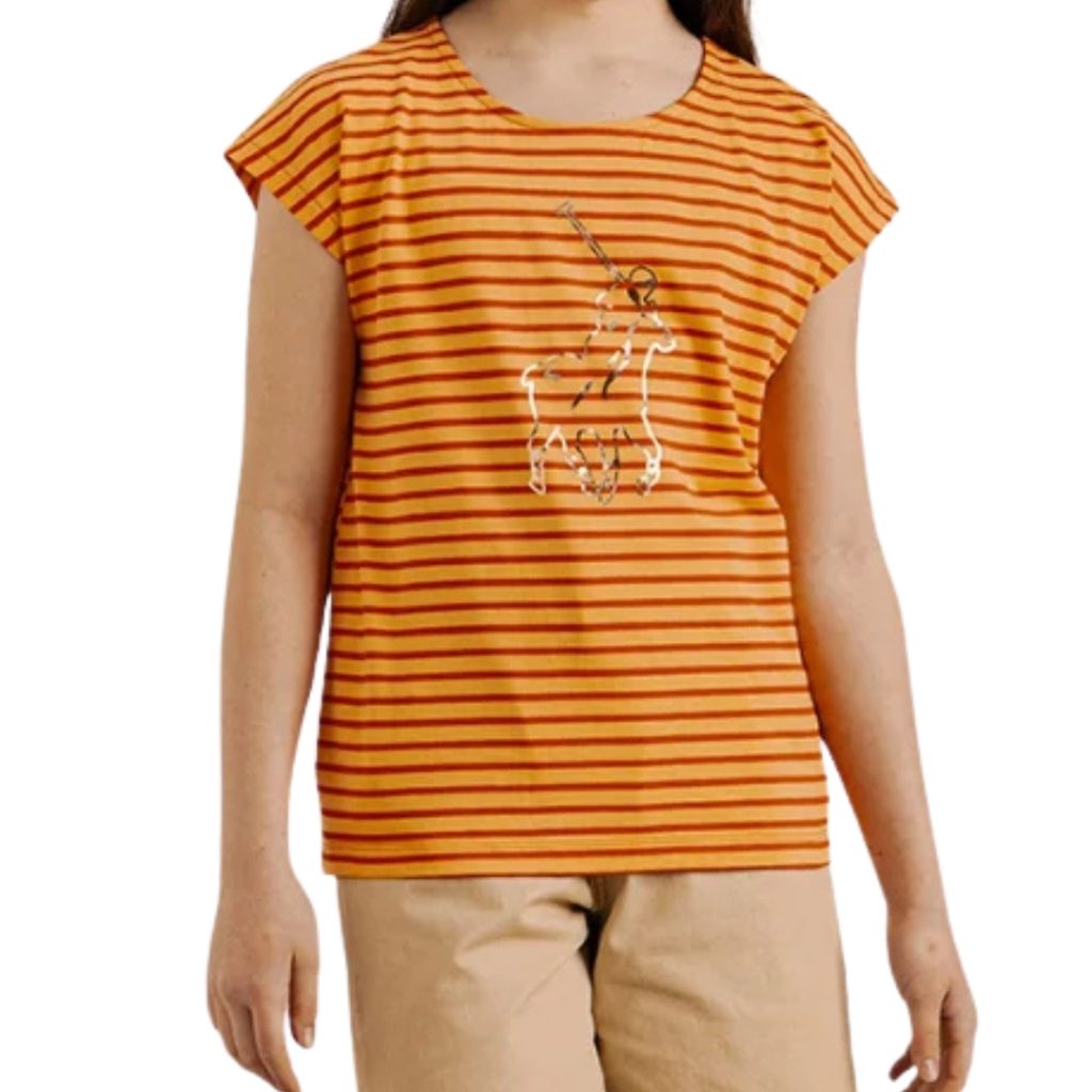 Polo Girls Jade Stripped Tee