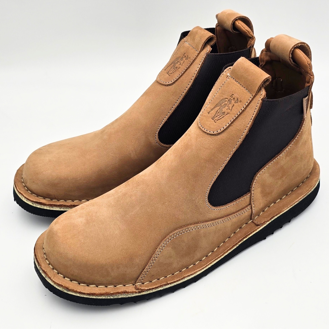 60474 BOERBOEL WEAR MENS CHELSEA BOOT - LIGHT BROWN