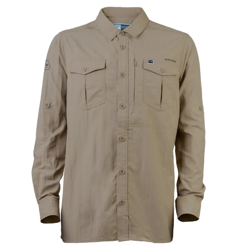 Watamu Jambo Jambo L/S Shirt - Khaki
