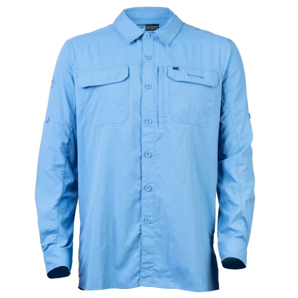 Watamu Pemba L/S Shirt - SKY BLUE