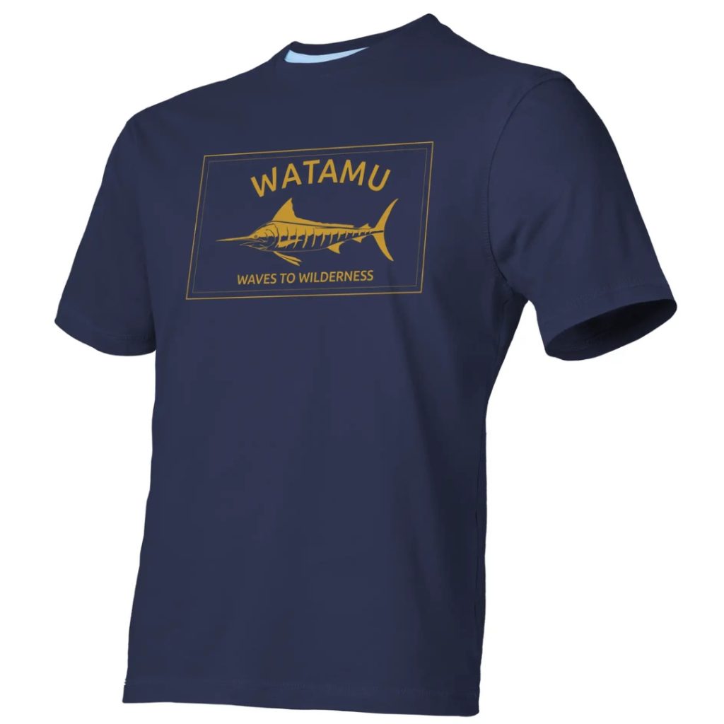Watamu Waves To Wilderness S/S T-Shirt - Navy
