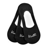 Vialli 3 Pack Secret Socks