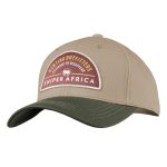 SNIPER AFRICA HUNTING OUTFITTERS CAP - STONE/OLIVE