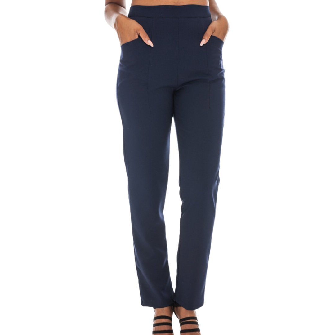 10768P Coco Loco Ladies 2Pocket Pants Sl 6676Bm