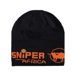 SNIPER AFRICA KIDS BARK BREAK BEANIE - BLACK / ORANGE