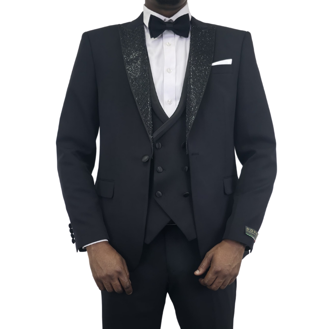 41128 Dormen Tuxedo 3 Piece Suit