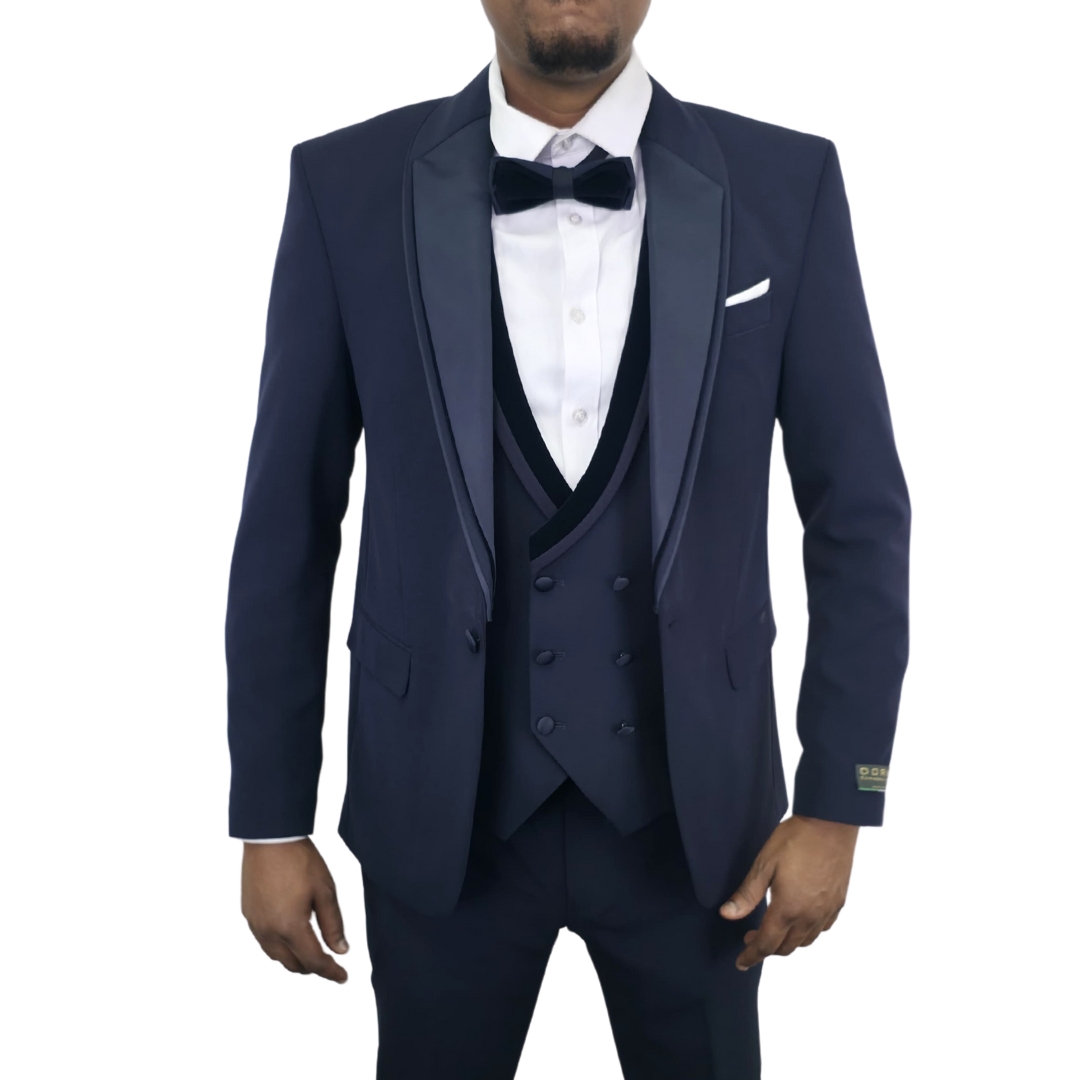 41130 Dormen 3 Piece Suit 4632