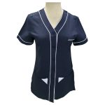 Nurses Sc335 V B/F Cont Pkt Blouse