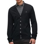 Polo Ls Plain Cardigan