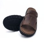 Hush Puppies Big Daddy Horse Leather Sandal