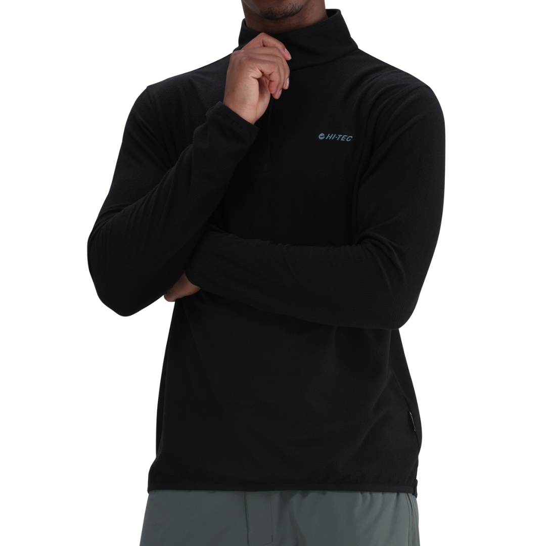 41258 Hi-Tec Tech 1/4 Zip Ls Top