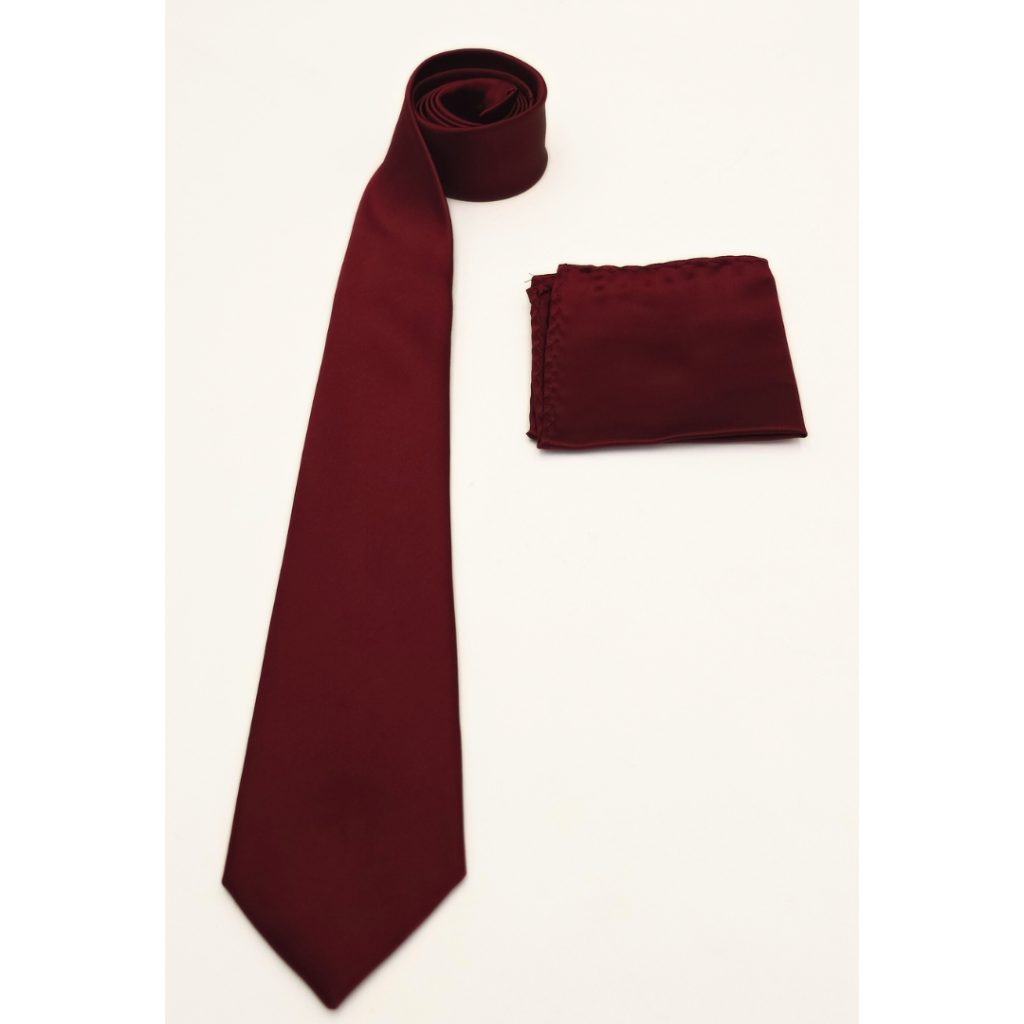 MENS ZAFFERANO TIE - MAROON