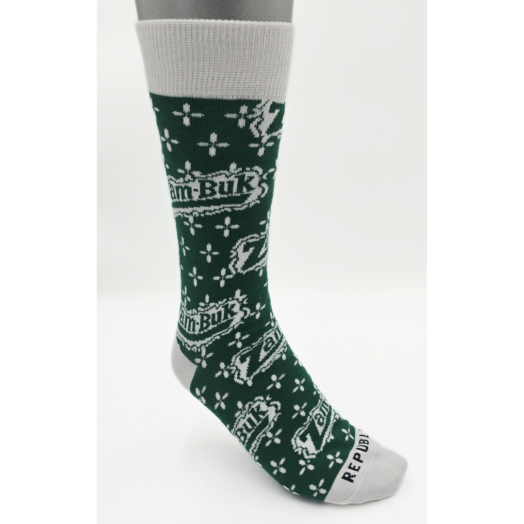 60514 REPUBLK SOKKIE SOKKIES ZAMBUK - WHITE
