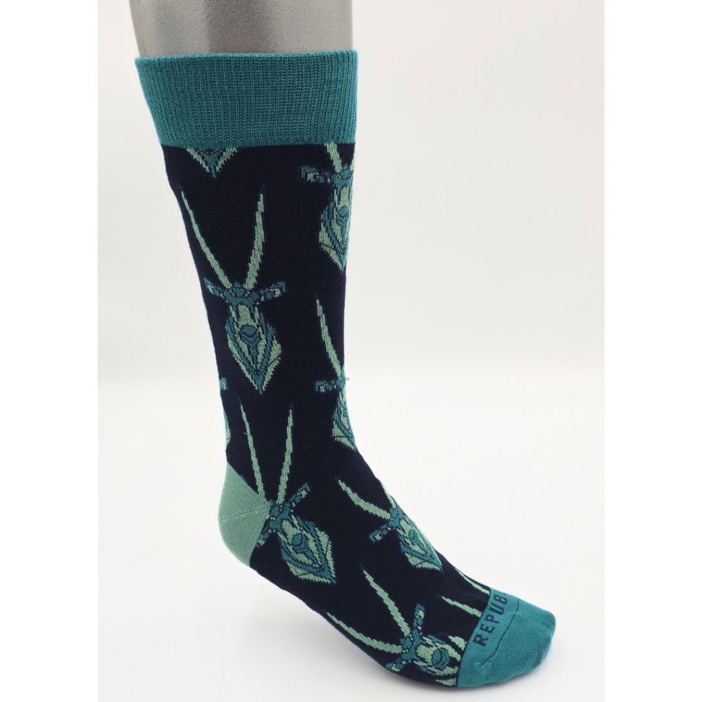 REPUBLK SOKKIE SOKKIES GEMSBOK - BLUE