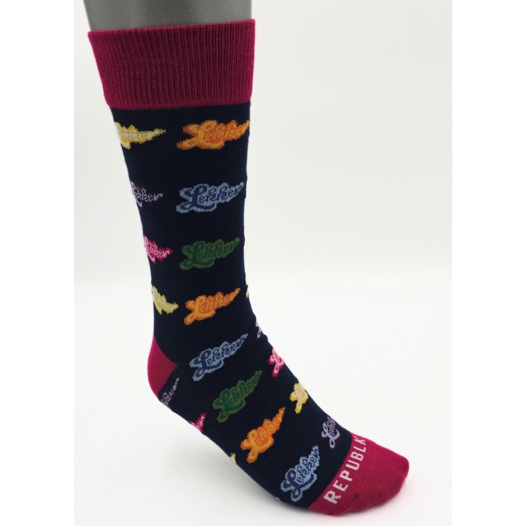 REPUBLK SOKKIE SOKKIES LEKKER - MAROON