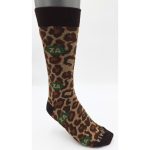 REPUBLK SOKKIE SOKKIES LEOPARD - BROWN