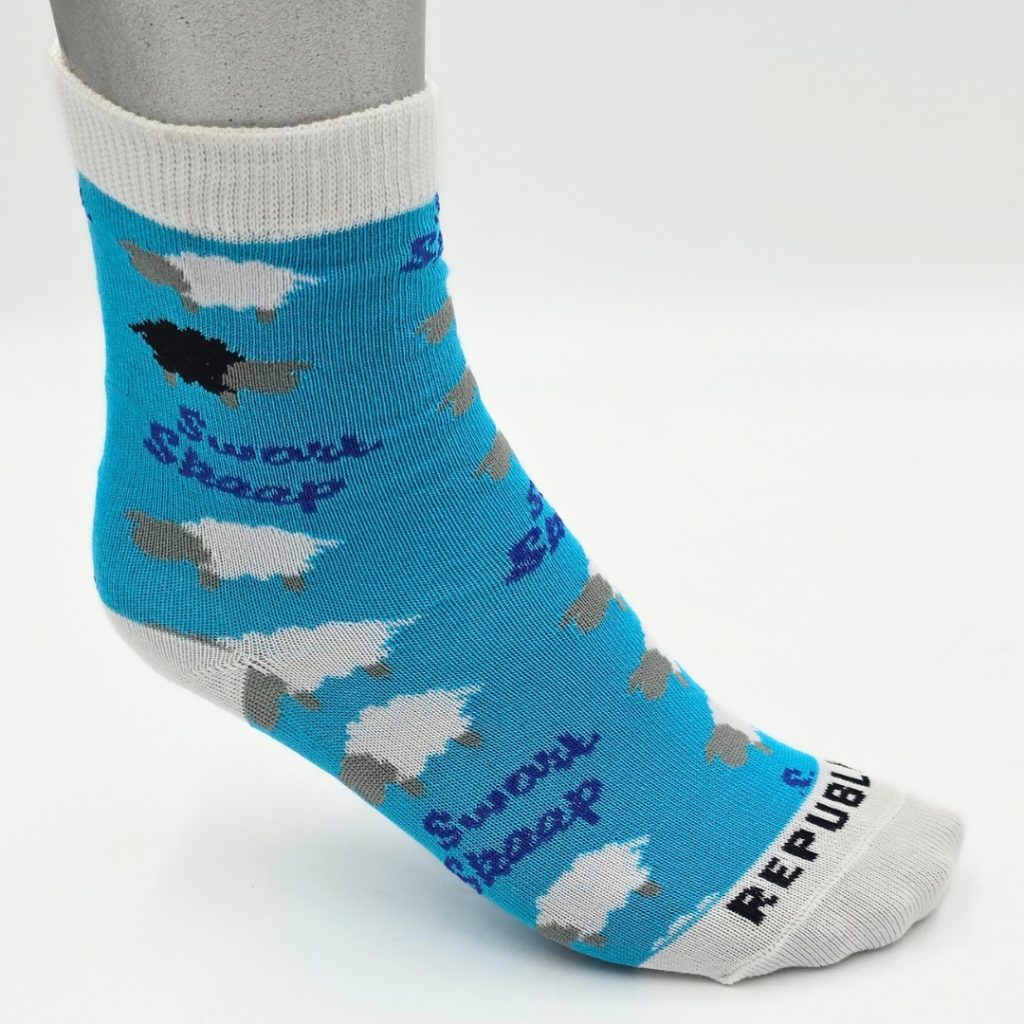 SOKKIE SOKKIES SWART SKAAP(KIDS) - BLUE