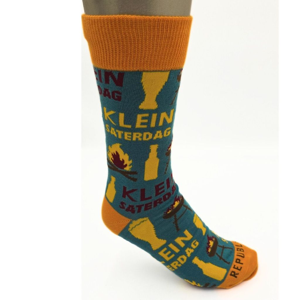 SOKKIE SOKKIES KLEIN SATERDAG - BLUE