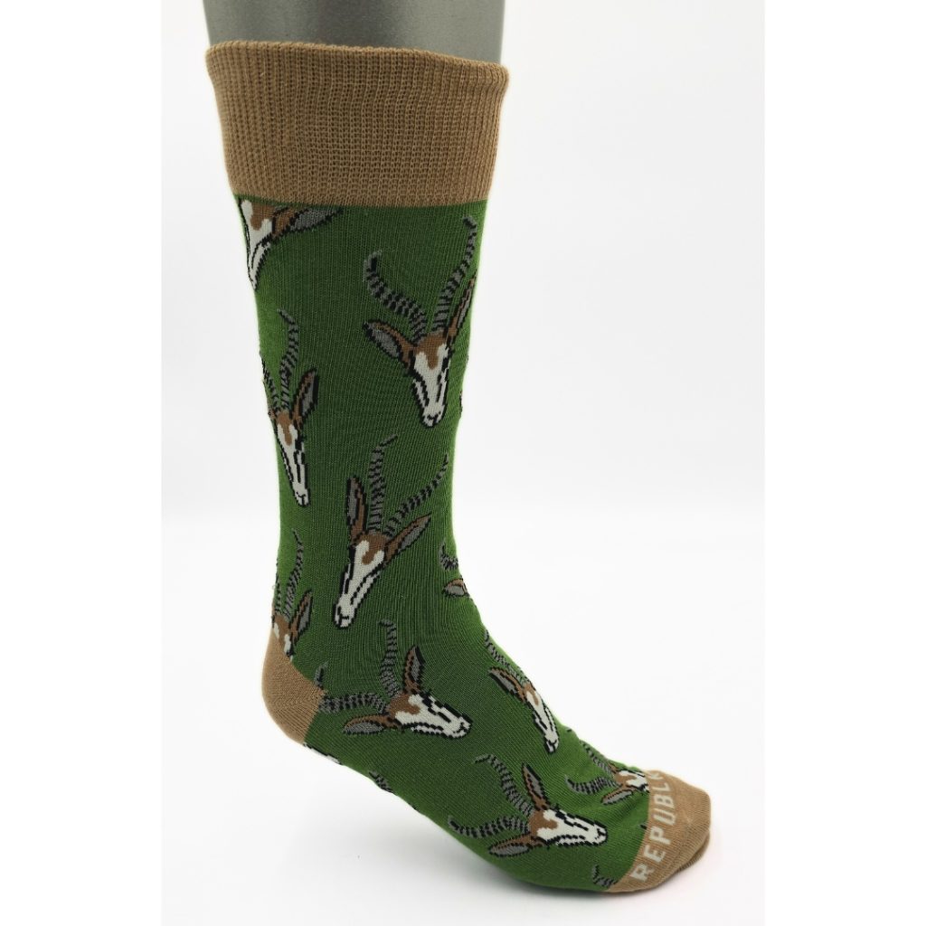 SOKKIE SOKKIES SPRINGBOKKIE - GREEN