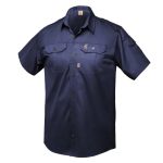 BOERBOEL WEAR MEN'S KALAHARI S/S SHIRT - NAVY