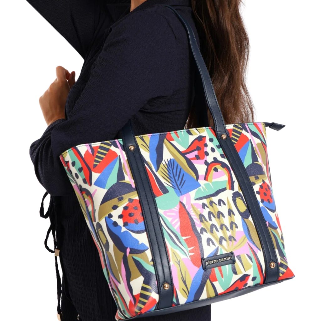 Pierre Cardin Zahara Printed Tote